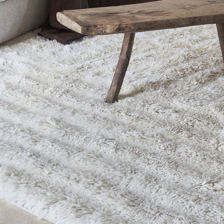 Sheep of the World Dunes White Woolable Rug Rug By Lorena Canals