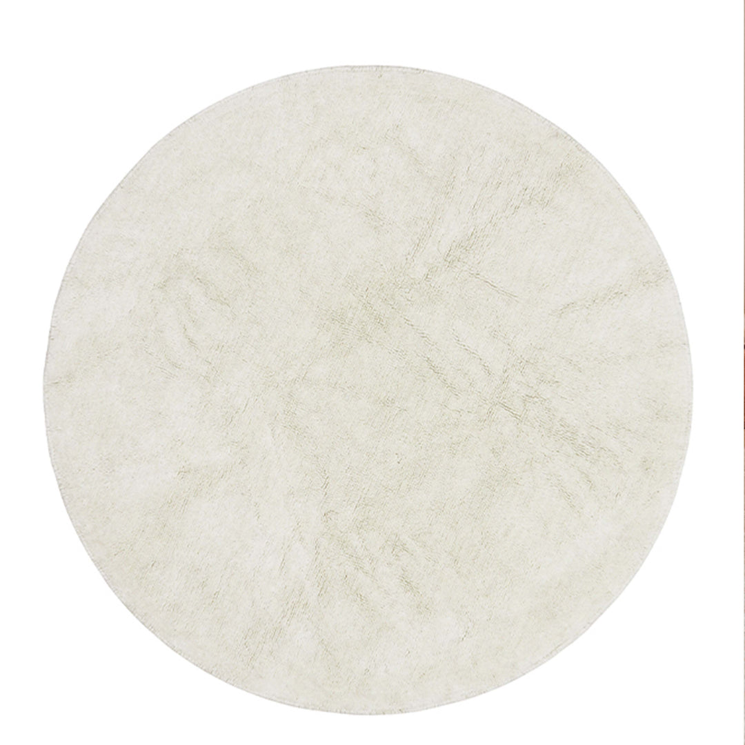 Silhouettes Natural Woolable Rround Rug Rug By Lorena Canals