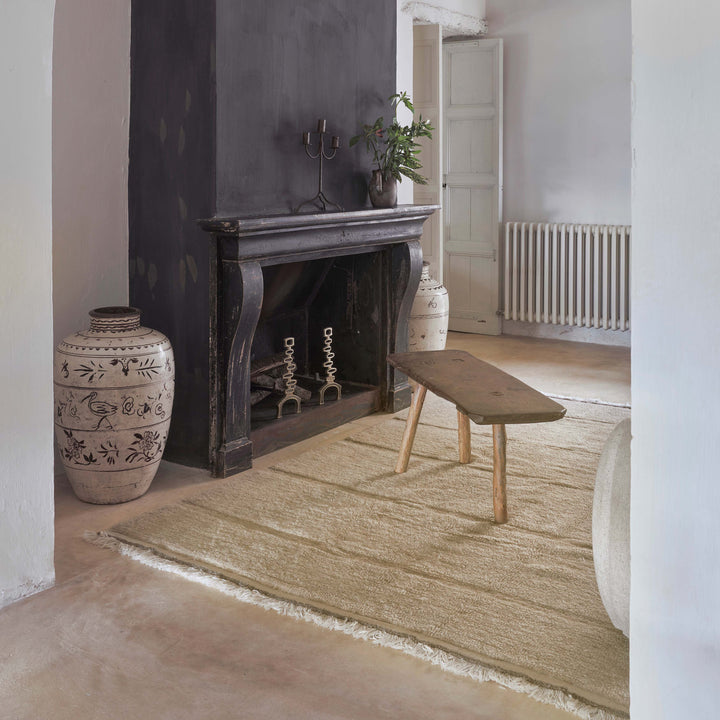 Sheep of the World Steppe Beige Woolable Rug Rug By Lorena Canals