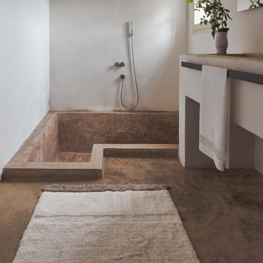 Sheep of the World Steppe White Woolable Rug Rug By Lorena Canals