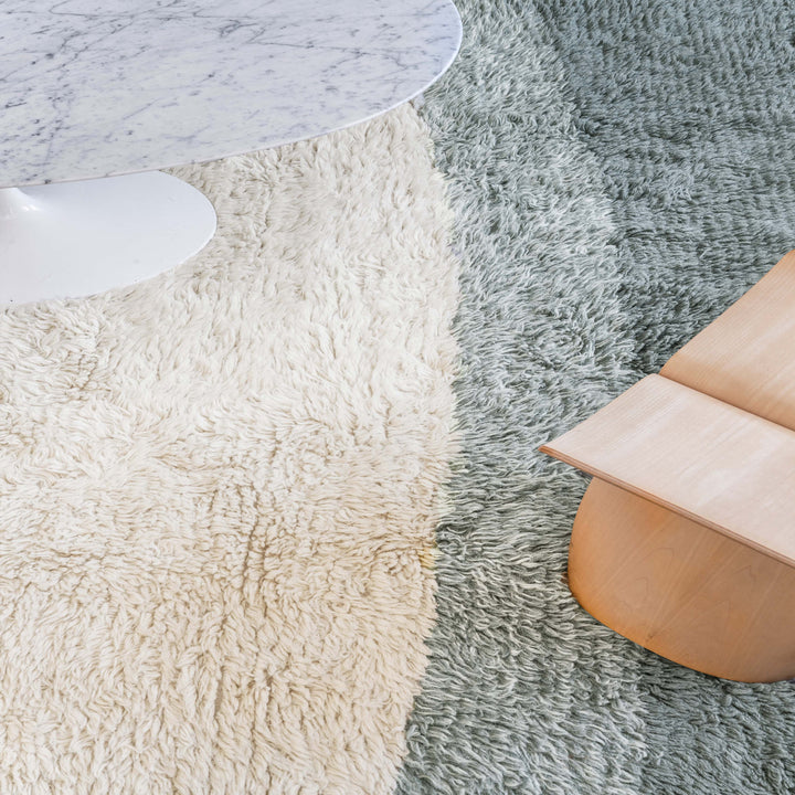 Free Your Soul Toblue Woolable Rug Rug By Lorena Canals