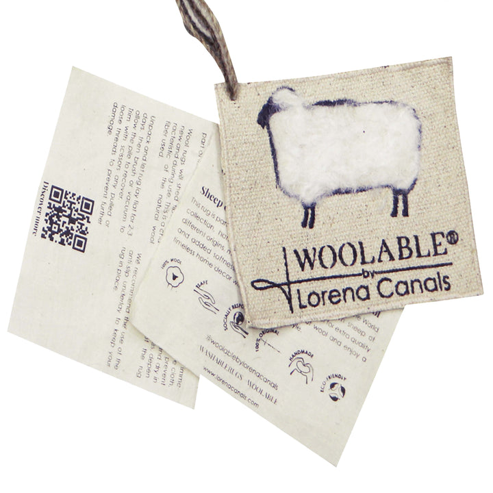 Sheep of the World Tundra White Woolable Rug Rug By Lorena Canals