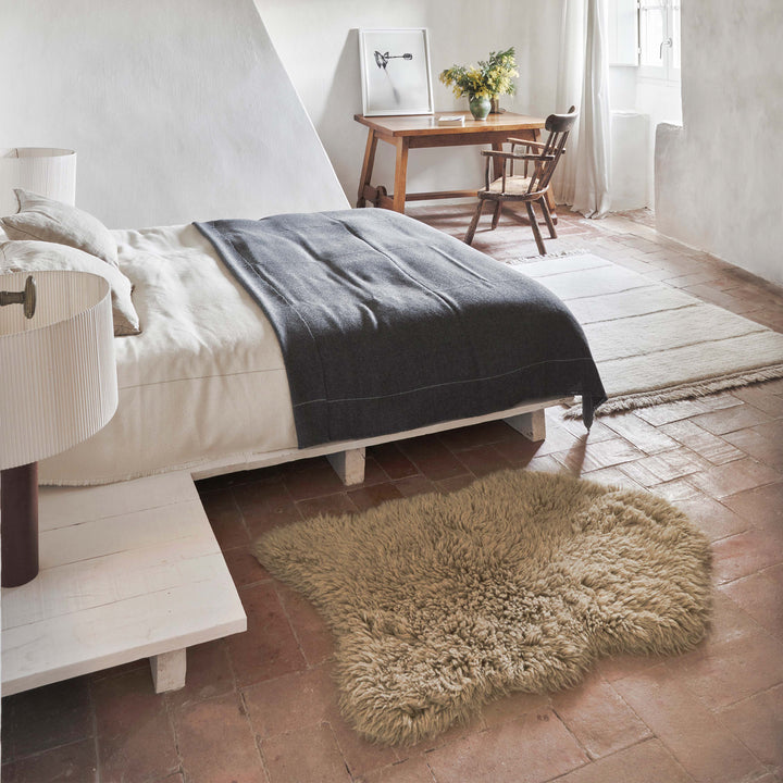 Sheep of the World Woolly Beige Woolable Rug Rug By Lorena Canals