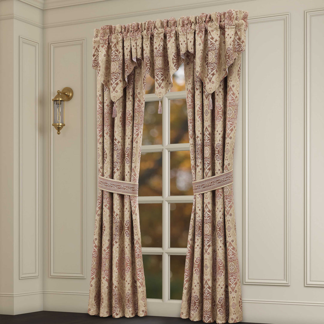 Weston Terracotta Ascot Window Valance Window Valances By J. Queen New York