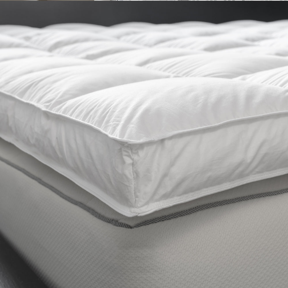 600+ Hypoallergenic White Down Mattress Topper Mattress Topper By Downright