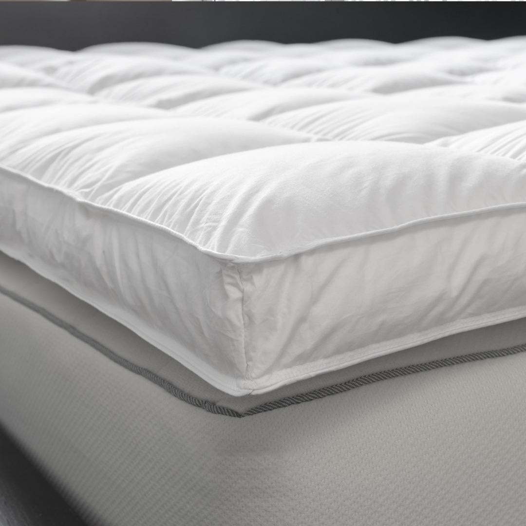 600+ Hypoallergenic White Down Mattress Topper Mattress Topper By Downright