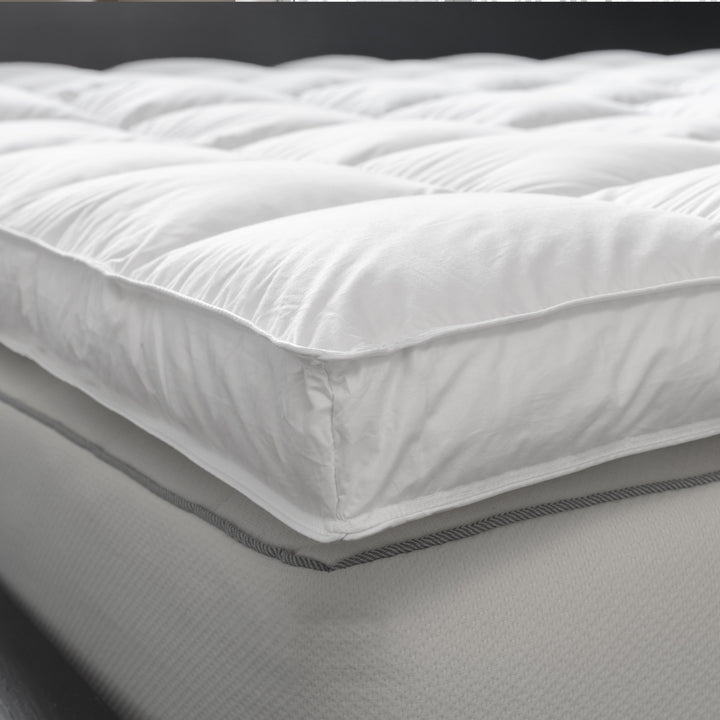 600+ Hypoallergenic White Down Mattress Topper Mattress Topper By Downright