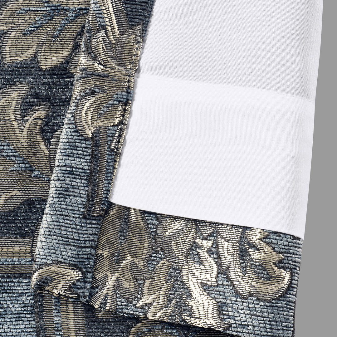 Woodhaven Powder Blue Window Panel Pair Window Panels By J. Queen New York