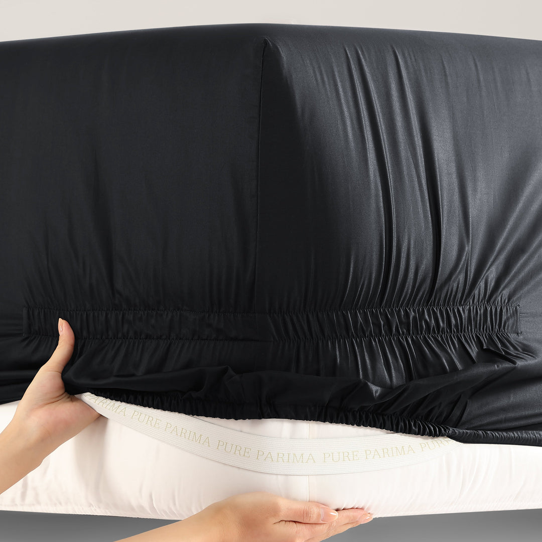 Purefect Fit Adjustable Sateen Fitted Sheet