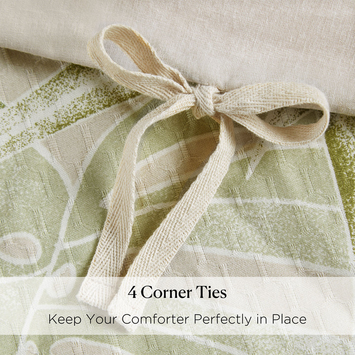 Kiawah Island Taupe 5 Piece Duvet Cover Set Duvet Covers By JLA HOME/Olliix (E & E Co., Ltd)
