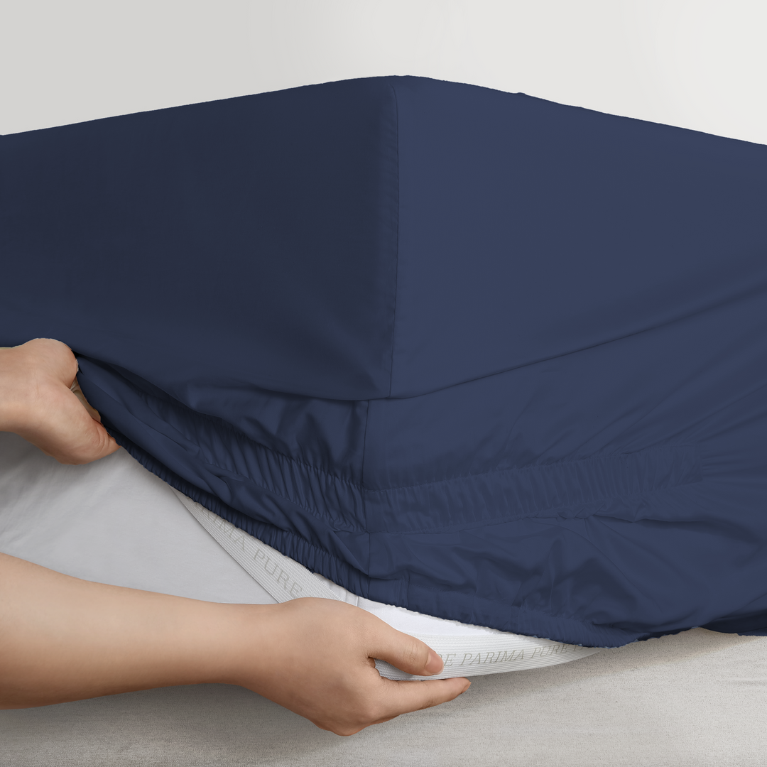 Purefect Fit Adjustable Sateen Fitted Sheet Fitted Sheet By Pure Parima