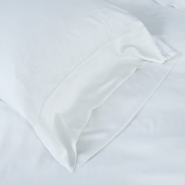 Bamboo Sateen Pillowcase Set Pillowcase By Pom Pom at Home