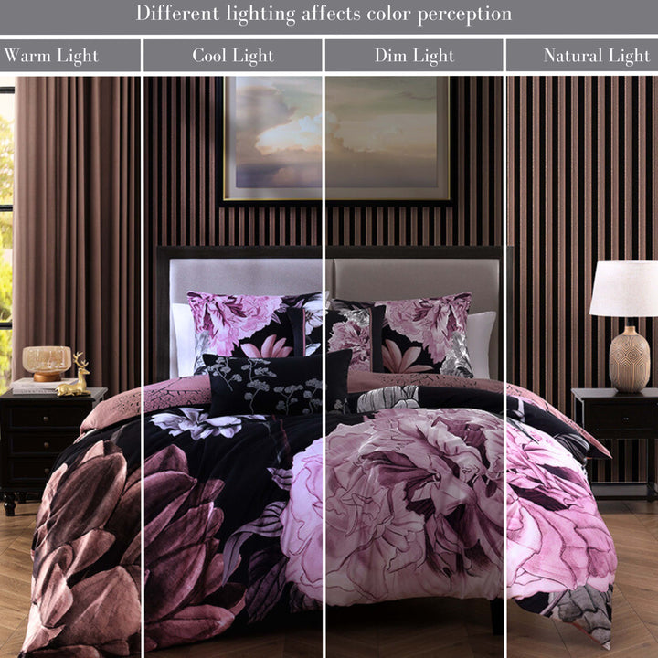 Bebejan Midnight Meadow 5 Piece Reversible Comforter Set Comforter Sets By Bebejan®