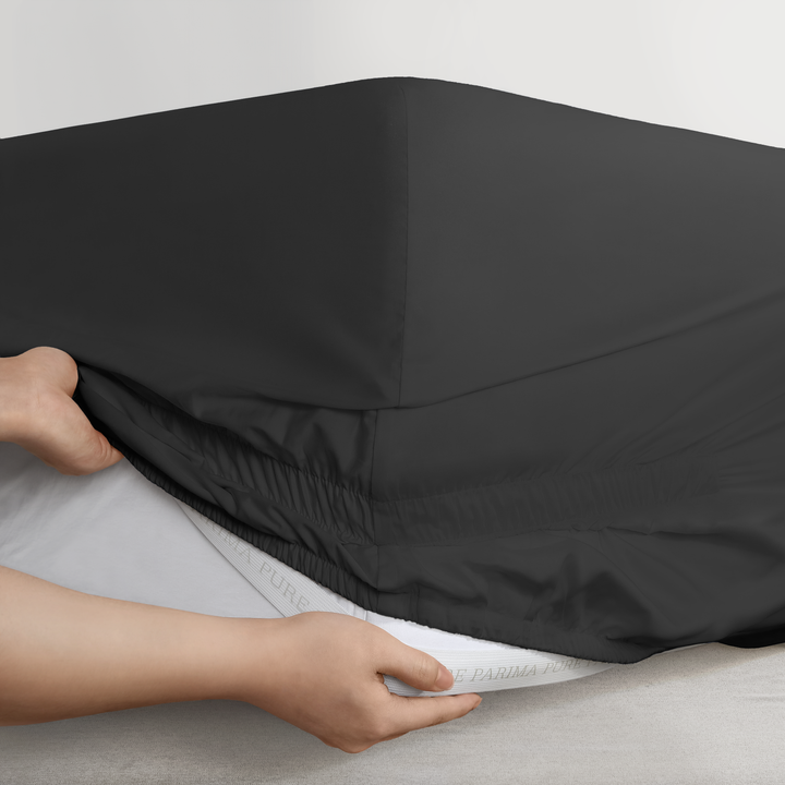 Ultra Percale Adjustable Fitted Sheet Fitted Sheet By Pure Parima
