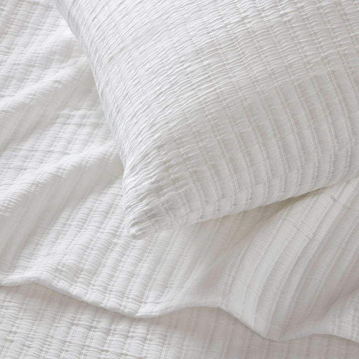Hayden 3-Piece Cotton Blend Textured Knit Quilt Set