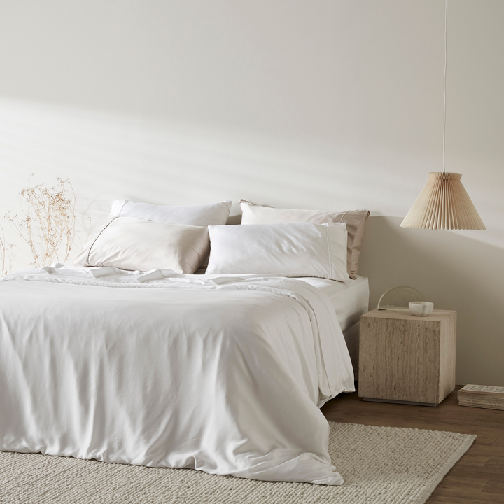 CleanBamboo® Signature Sateen Duvet Cover Duvet Covers By ettitude