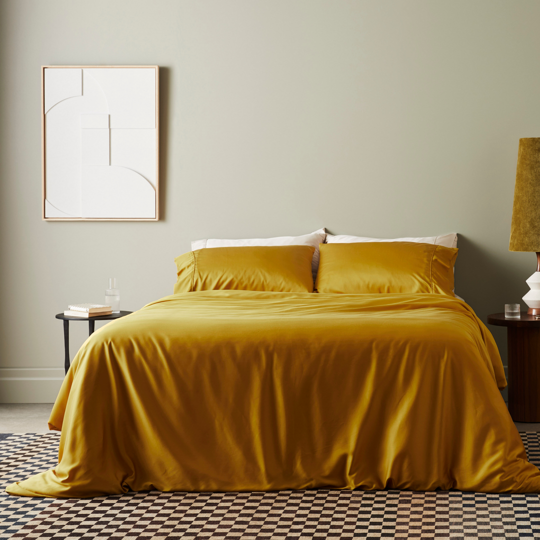 CleanBamboo® Signature Sateen Duvet Cover Duvet Covers By ettitude