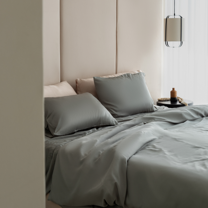CleanBamboo® Signature Sateen Duvet Cover Duvet Covers By ettitude