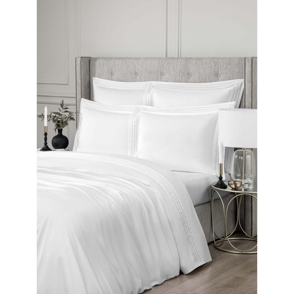 Eden White Pillowcase Pillowcase By Togas