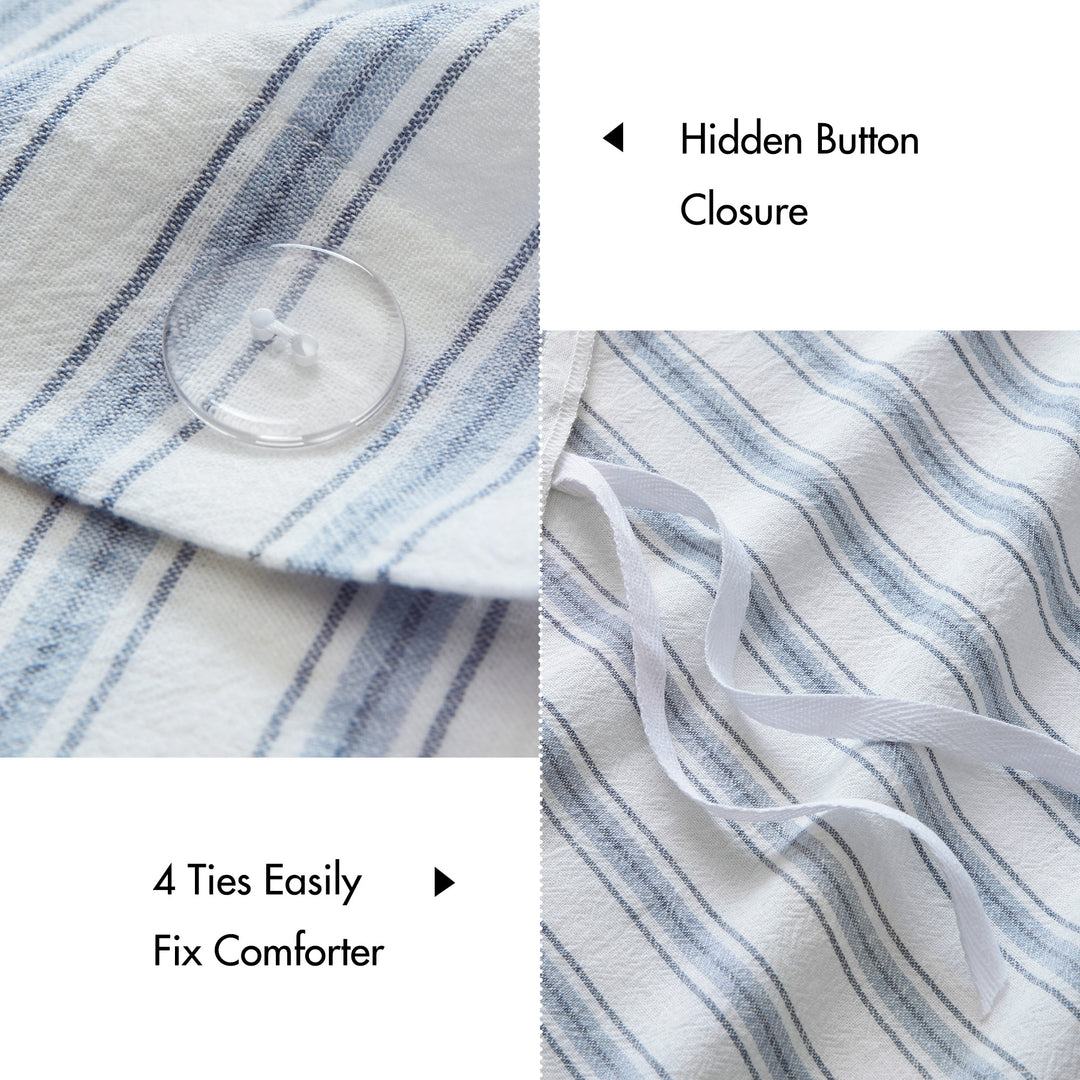 Etta 3 Piece Duvet Cover Set Duvet Covers By JLA HOME/Olliix (E &amp; E Co., Ltd)