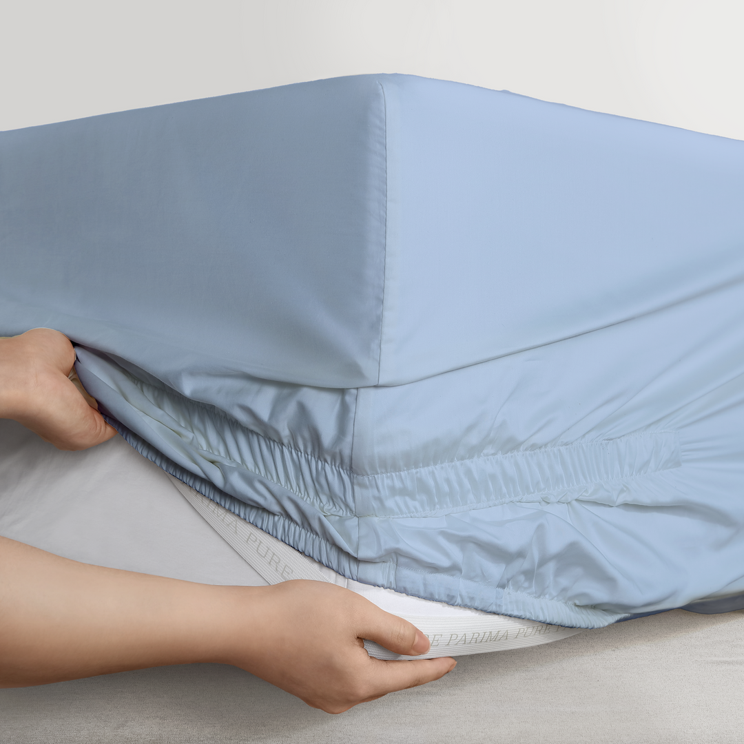 Purefect Fit Adjustable Sateen Fitted Sheet Fitted Sheet By Pure Parima