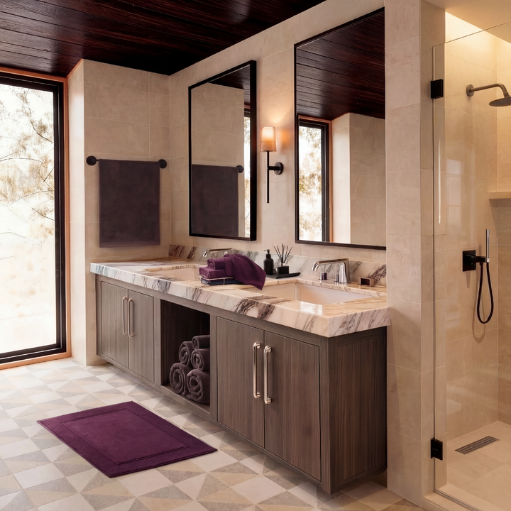 Egyptian Cotton Soft Border Towels Towels By Pure Parima