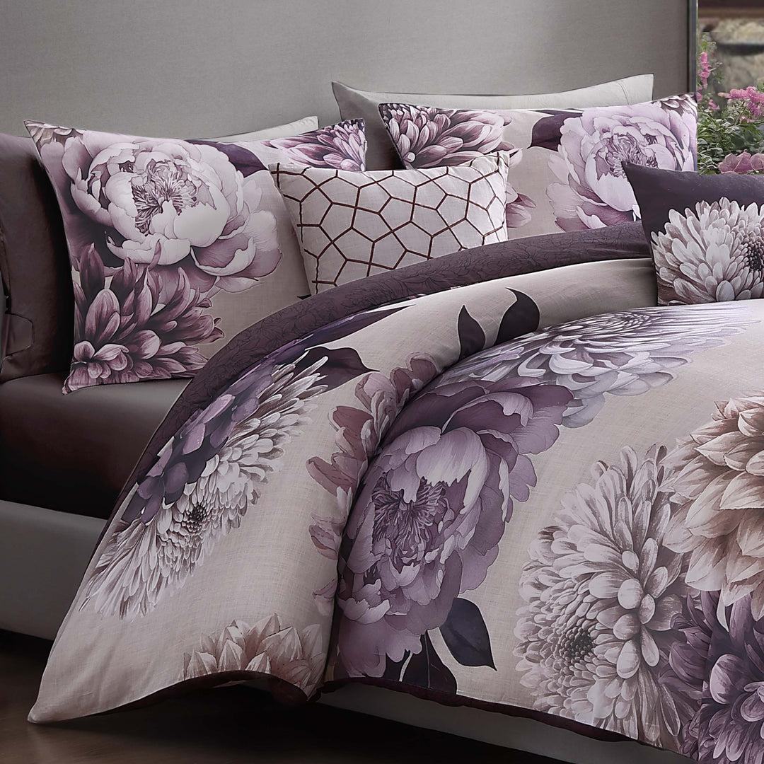 Bebejan Plum Petal 5 Piece Reversible Comforter Set Comforter Sets By Bebejan®
