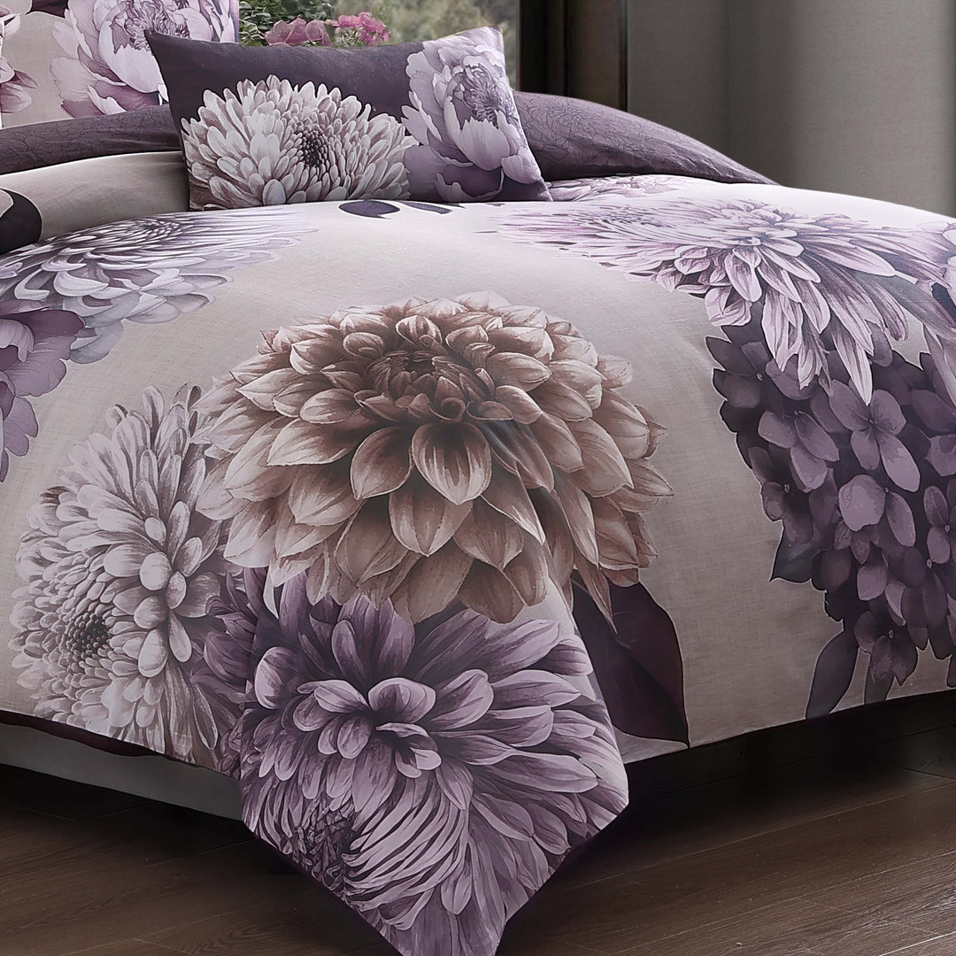 Bebejan Plum Petal 5 Piece Reversible Comforter Set Comforter Sets By Bebejan®