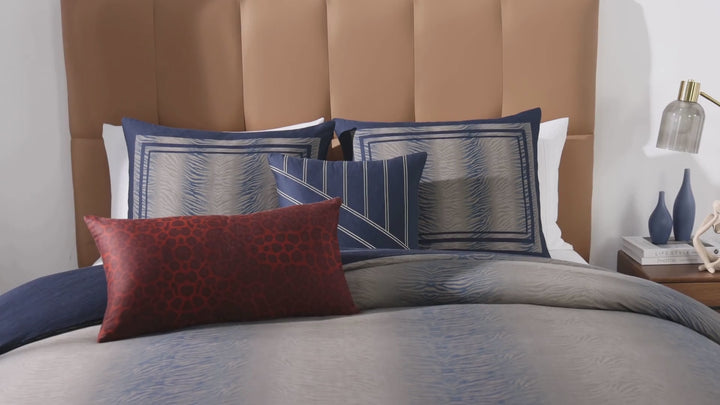 Bebejan Dark Blue Animal Prints 5 Piece Reversible Comforter Set Comforter Sets By Bebejan®