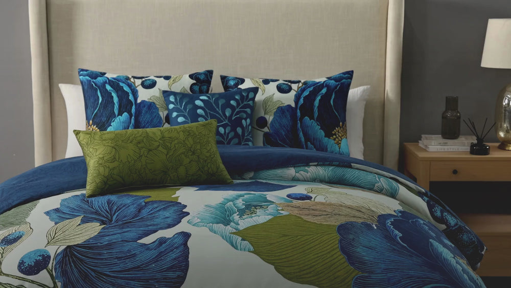 Bebejan Teal Tapestry 5 Piece Reversible Comforter Set Comforter Sets By Bebejan®