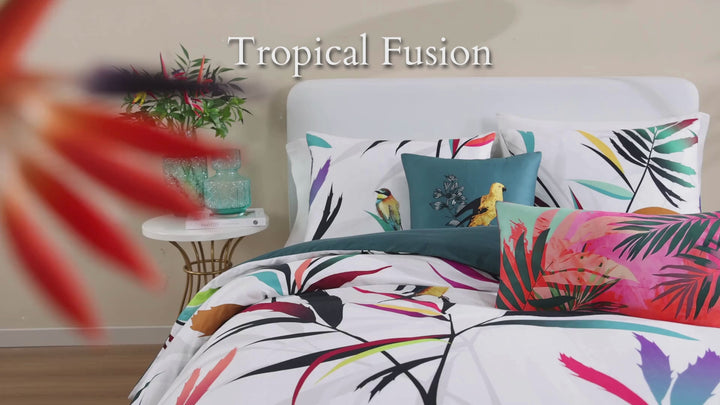 Bebejan Tropical Fusion 5 Piece Reversible Comforter Set Comforter Sets By Bebejan®