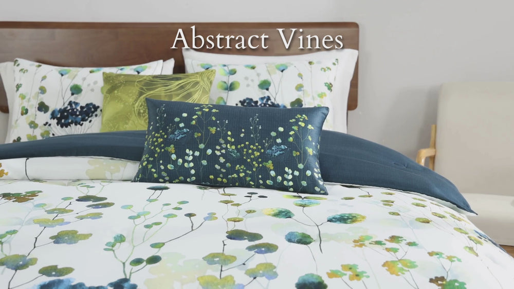 Bebejan Abstract Vines 5 Piece Reversible Comforter Set Comforter Sets By Bebejan®