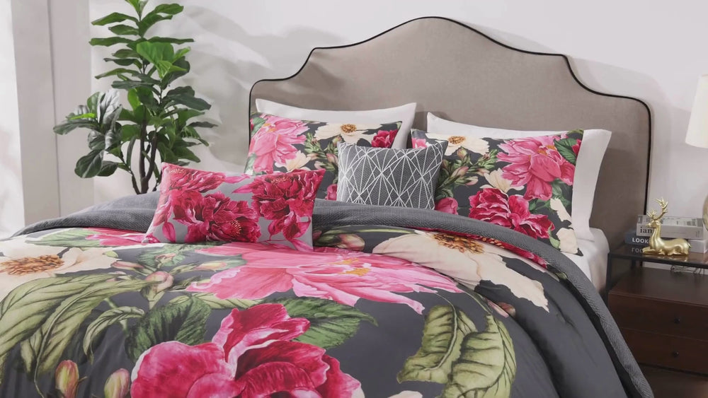 Bebejan Flower Garland 5 Piece Reversible Comforter Set Comforter Sets By Bebejan®