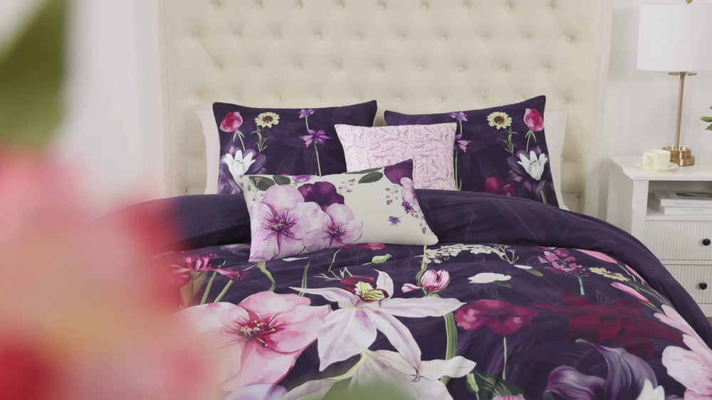 Bebejan Morning Glory 5 Piece Reversible Comforter Set Comforter Sets By Bebejan®