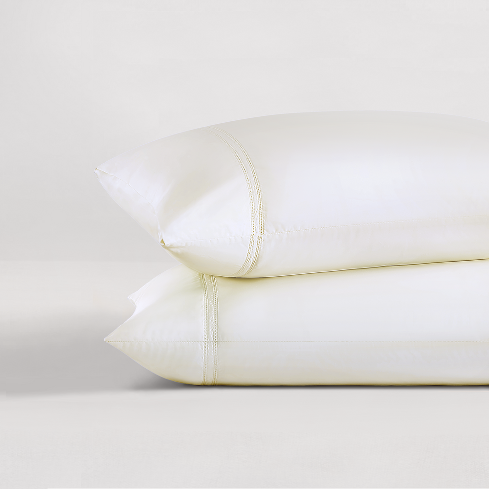 Yalda Pillowcase Set | 100% Certified Giza Egyptian Cotton Pillowcase By Pure Parima