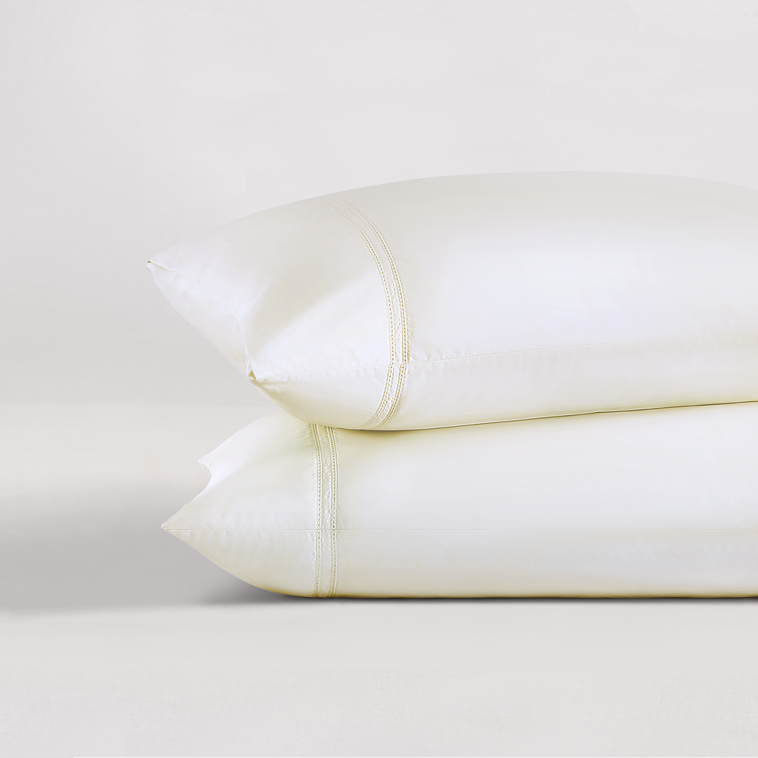Yalda Pillowcase Set | 100% Certified Giza Egyptian Cotton Pillowcase By Pure Parima