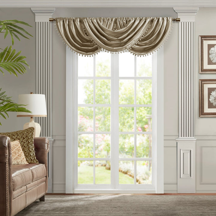 Avignon Champagne Window Valance Window Valances By Croscill Home LLC