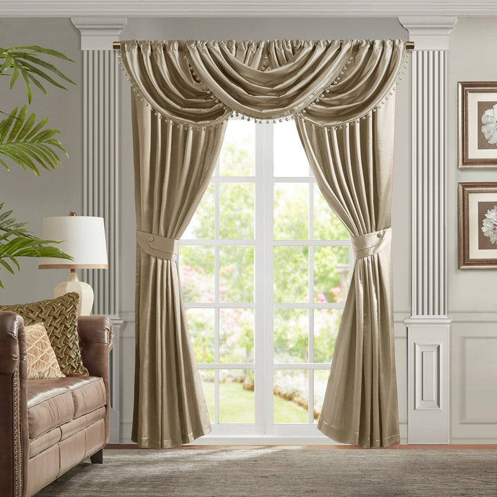 Avignon Champagne Window Valance Window Valances By Croscill Home LLC