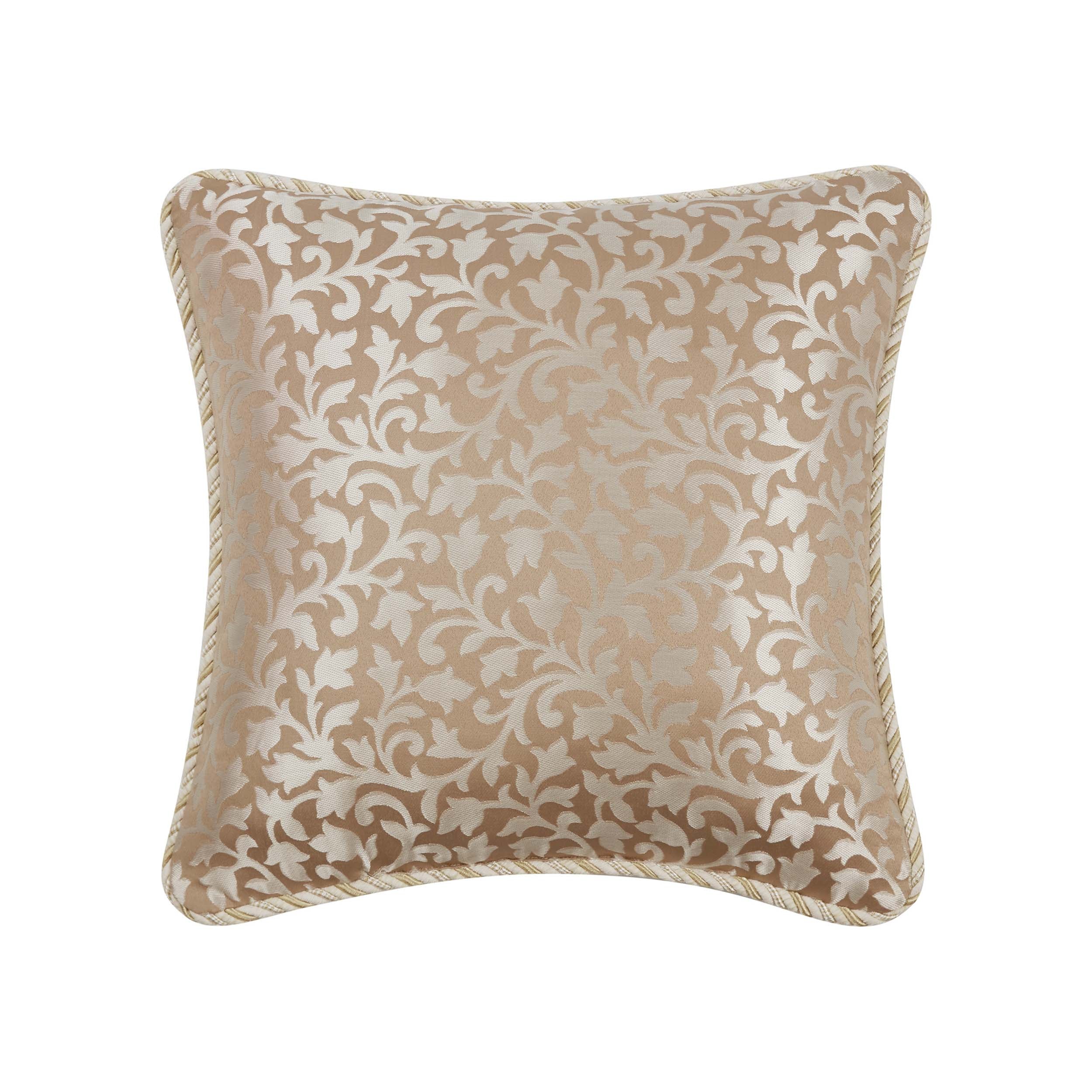 Silver and gold decorative hot sale pillows