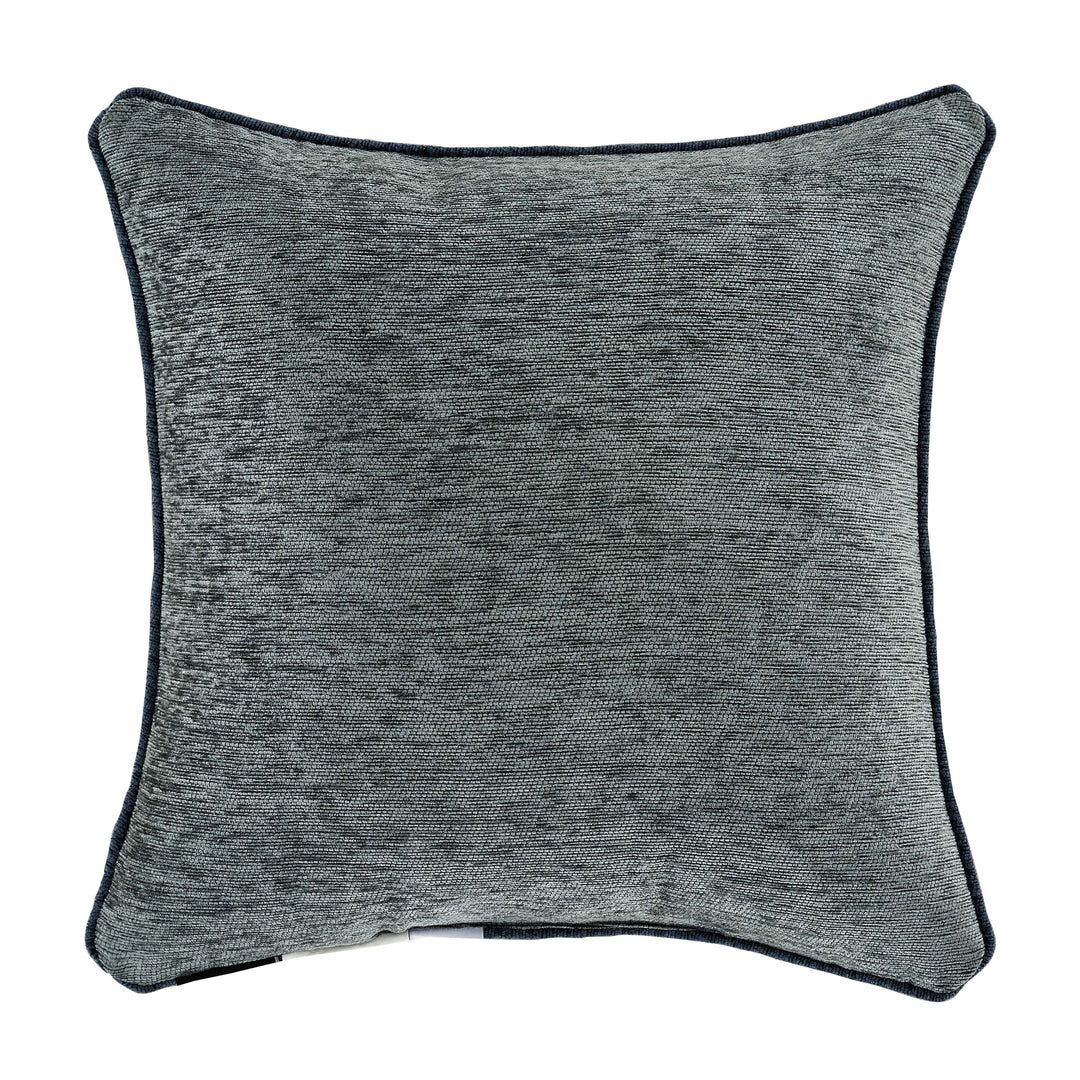 Botticelli Navy Square Decorative Throw Pillow 18" x 18" By J Queen Throw Pillows By J. Queen New York