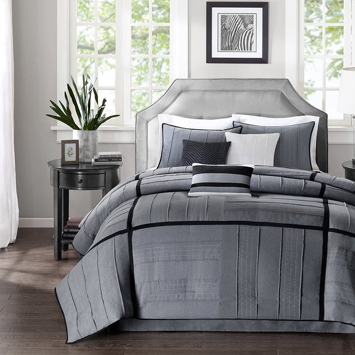 Bridgeport 7-Piece Comforter Set Comforter Sets By JLA HOME/Olliix (E &amp; E Co., Ltd)