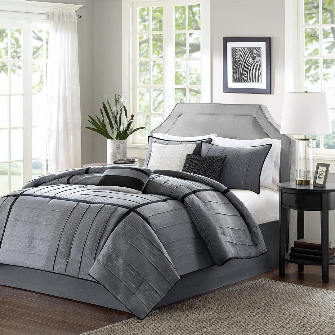 Bridgeport 7-Piece Comforter Set Comforter Sets By JLA HOME/Olliix (E &amp; E Co., Ltd)