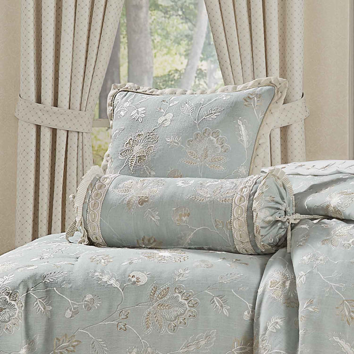 Garden View SPA Square Decorative Throw Pillow 18"W x 18"L" By J Queen Throw Pillows By J. Queen New York