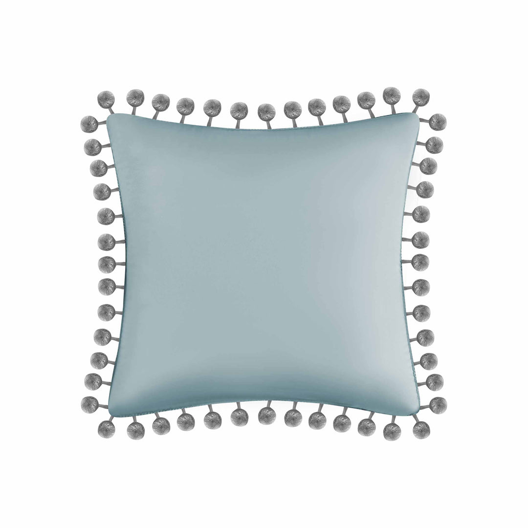 Jonet Cream/Aqua Decorative Throw Pillow Set of 3 Throw Pillows By Waterford