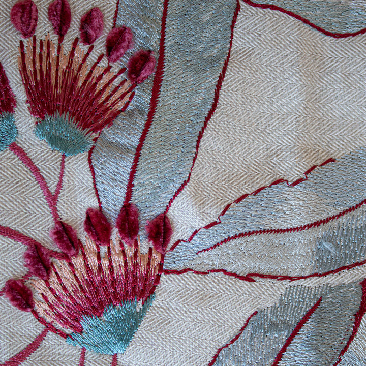 Linen Berry Throw Throws By Ann Gish