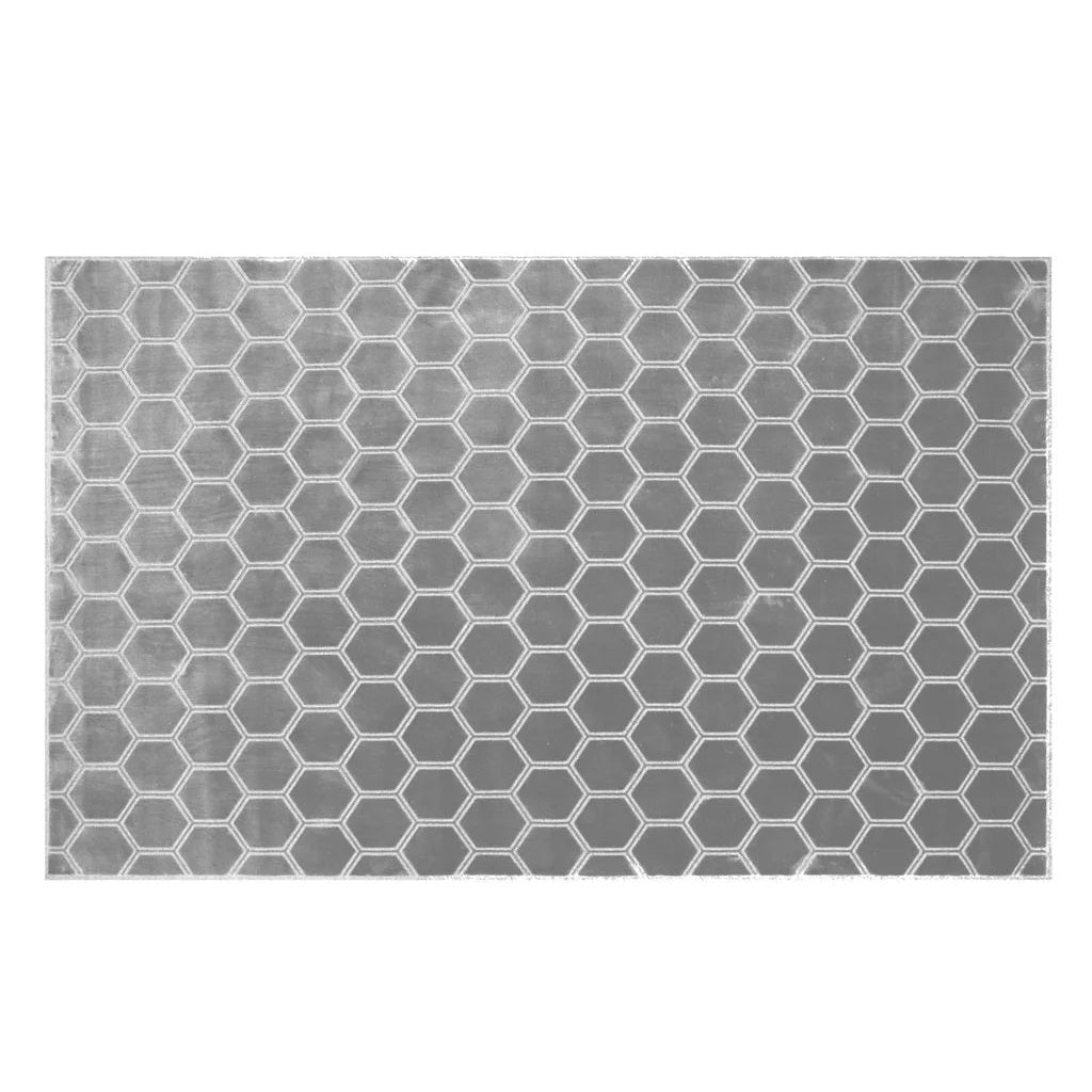 Manipur Silver Floor Rug Rug By Designers Guild