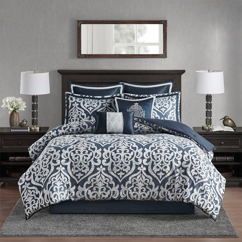 Riley Note 8-Piece Comforter Set – Latest Bedding