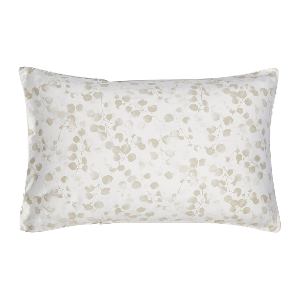 Rosée Beige 300 Thread Count 100% Cotton Sateen Pillow Sham Sham By Anne de Solène