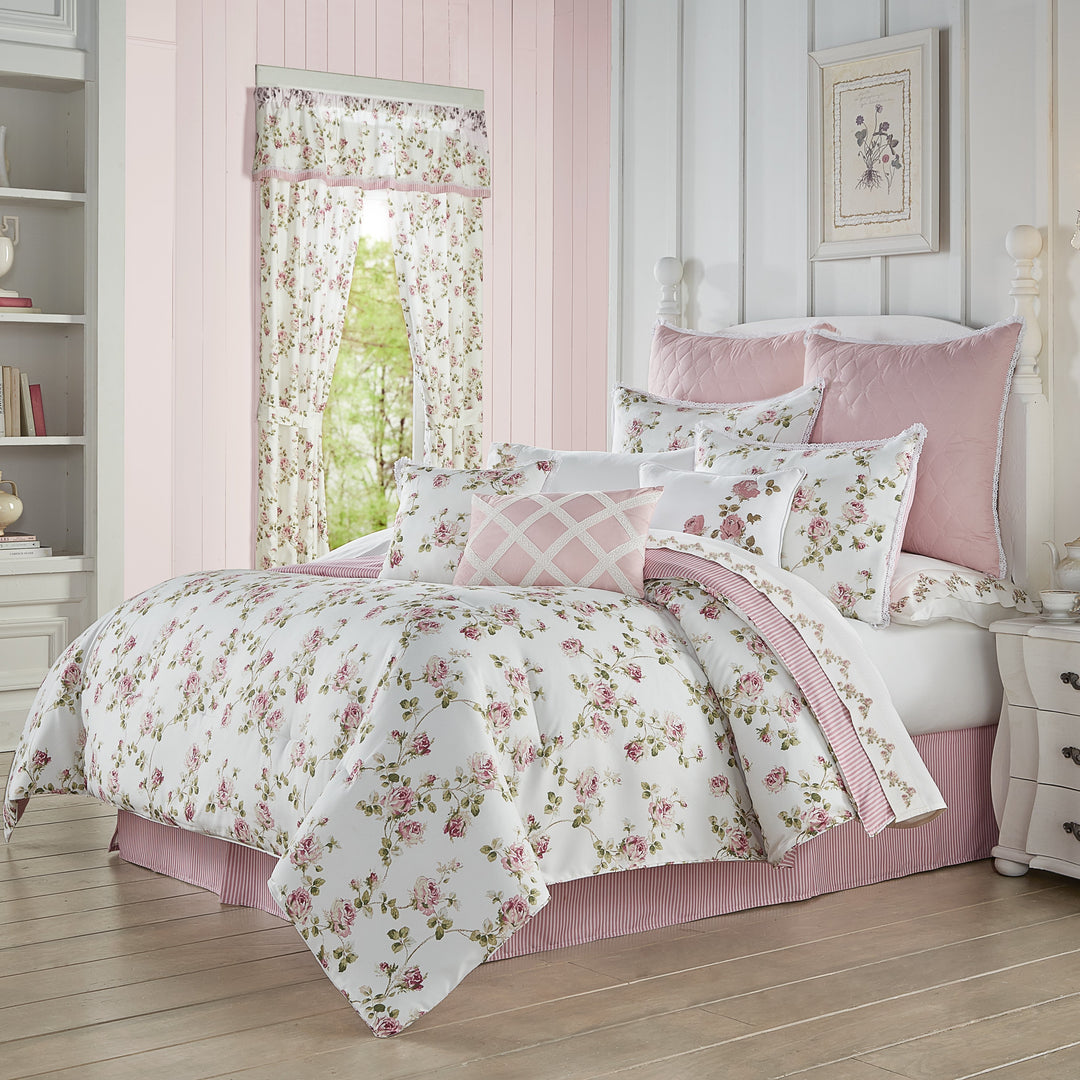 Muted Neutral Velvet Floral Bedding Set / Khaki Beige, Best Stylish Bedding