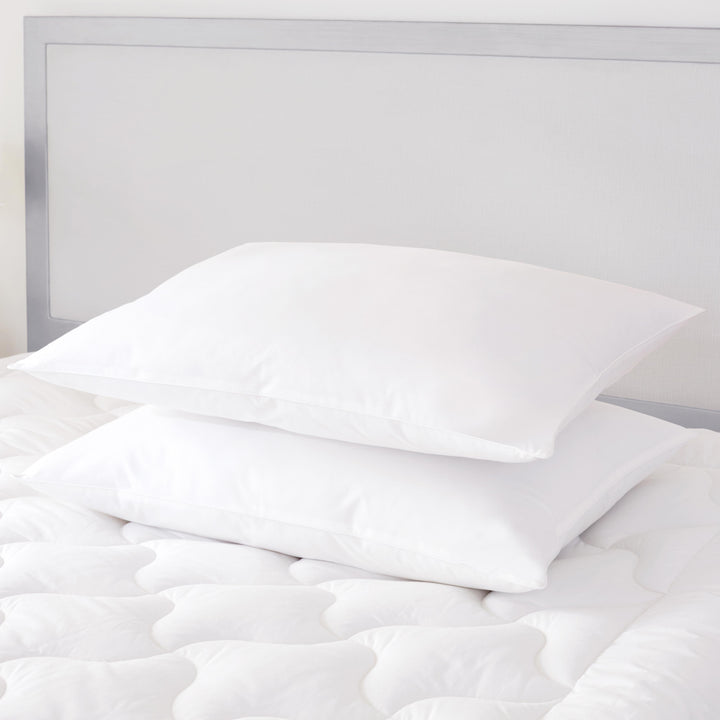 Royality 233 White Down Medium Pillow By J Queen Pillow Inserts By J. Queen New York